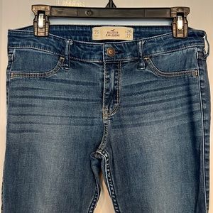 Hollister Jean Legging, dark wash, Sz 7S, W28 L27